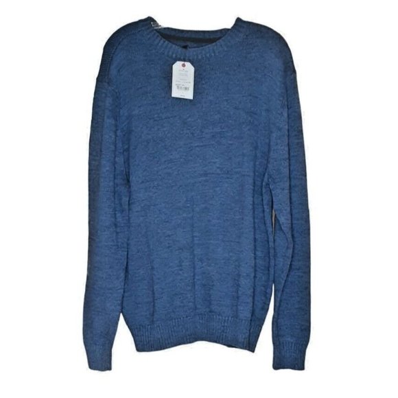 St. John's Bay Other - St. Johns Bay Heritage Men's Pullover Sweater Size L Blue Brisbane Marl …
